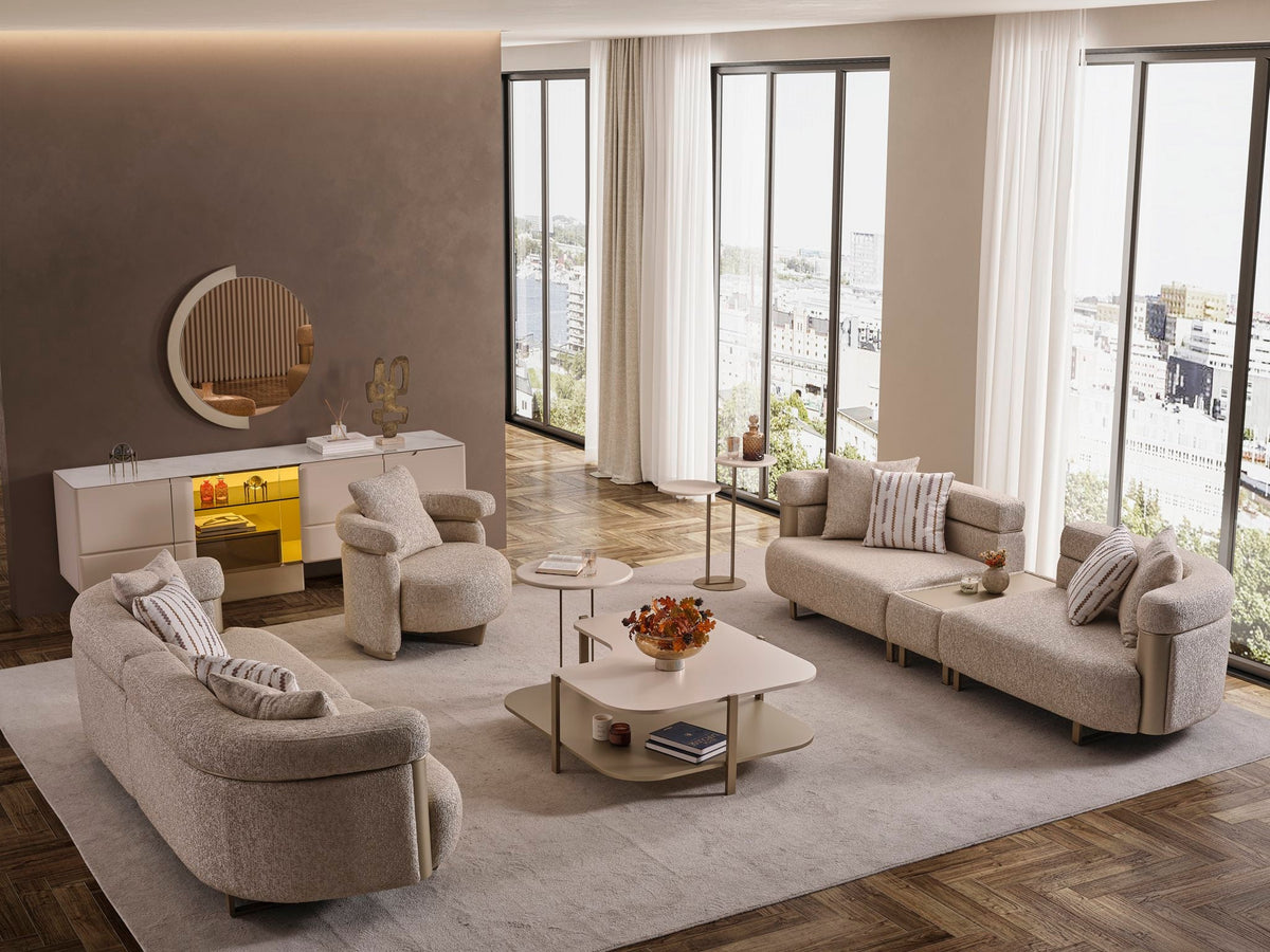 Oslo Luxury Sofa Set by Netline Interiors