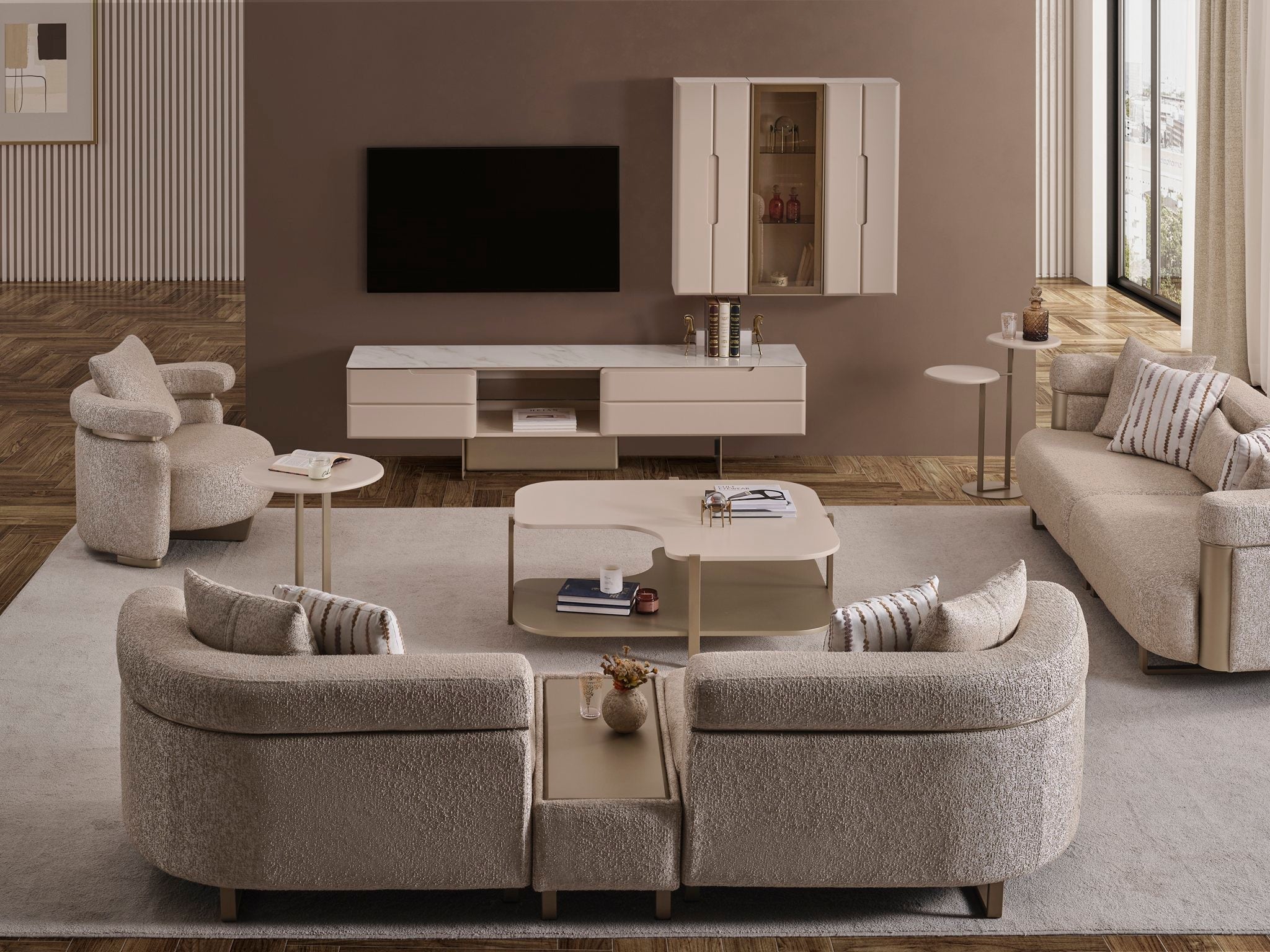 Oslo Luxury Sofa Set by Netline Interiors