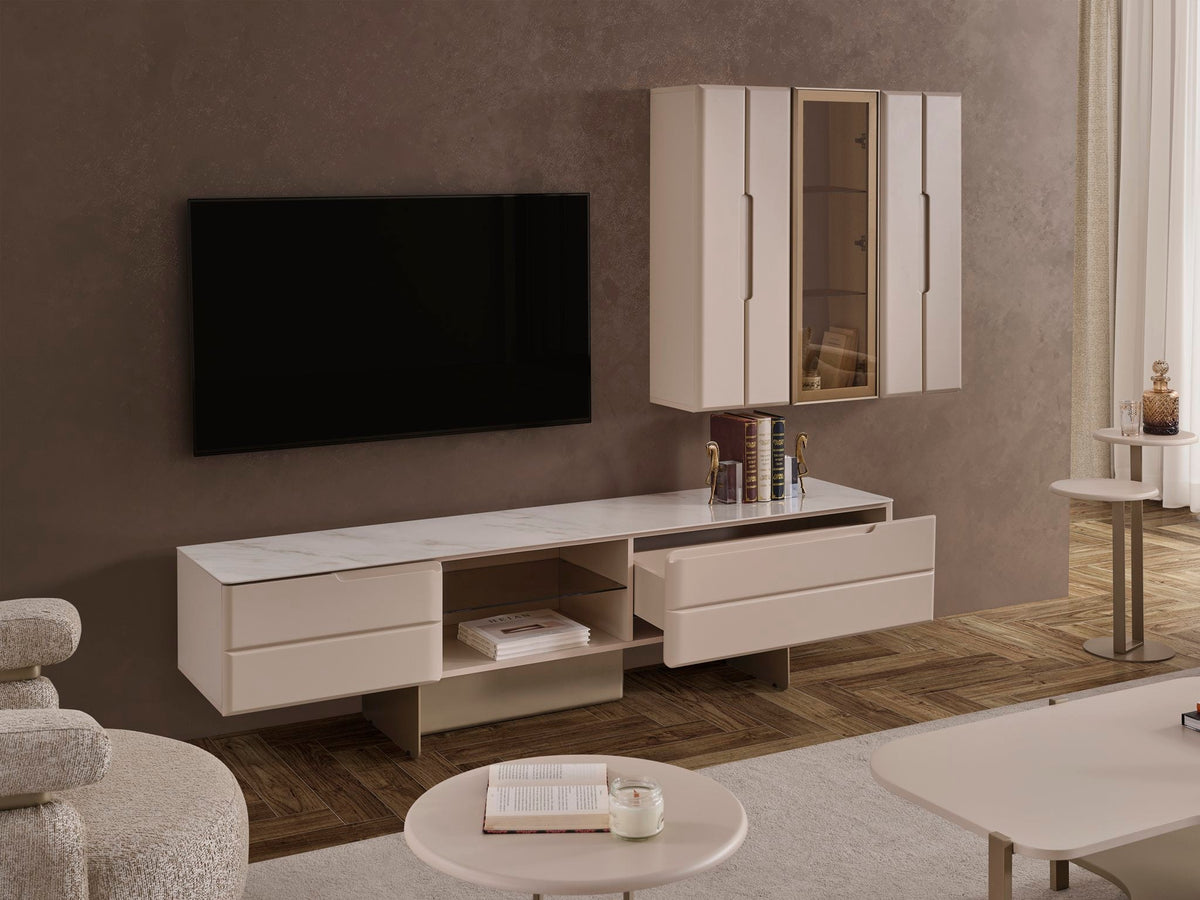 Oslo Luxury TV Unit by Netline Interiors