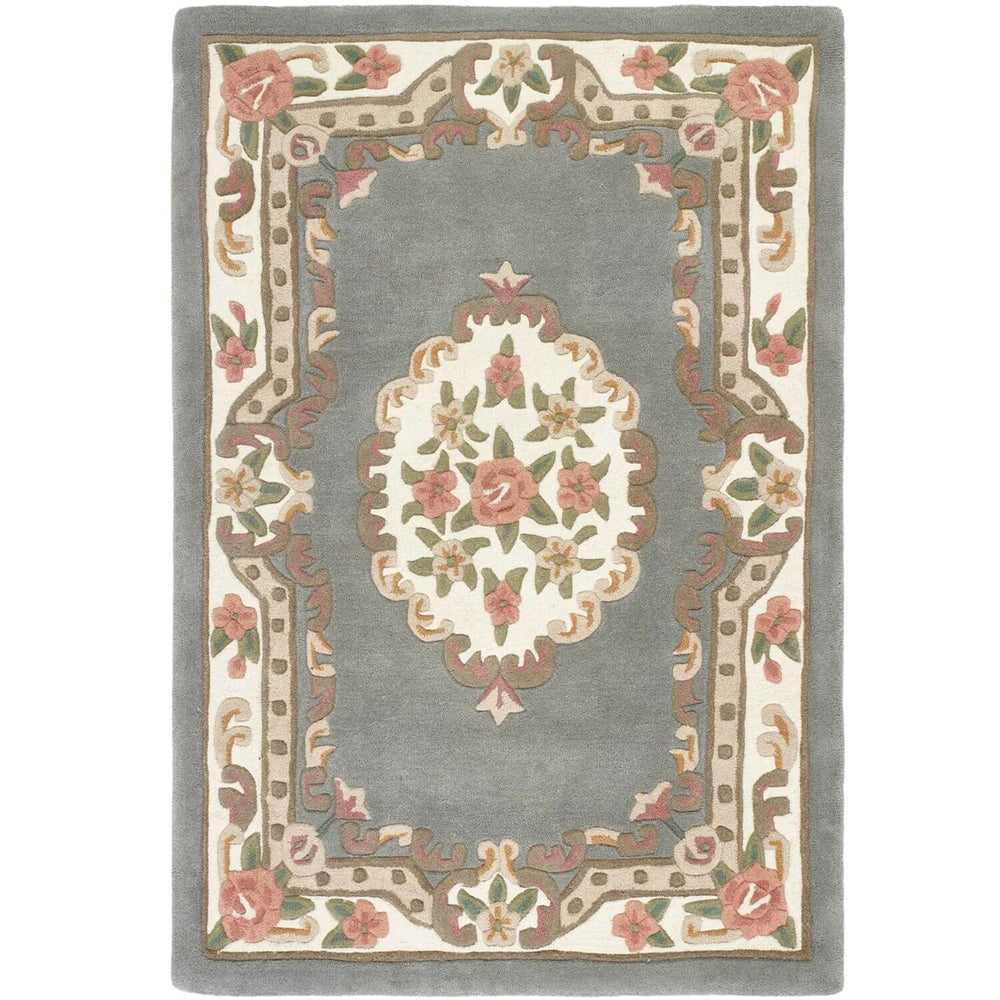 Shensi Grey Medallion Rug